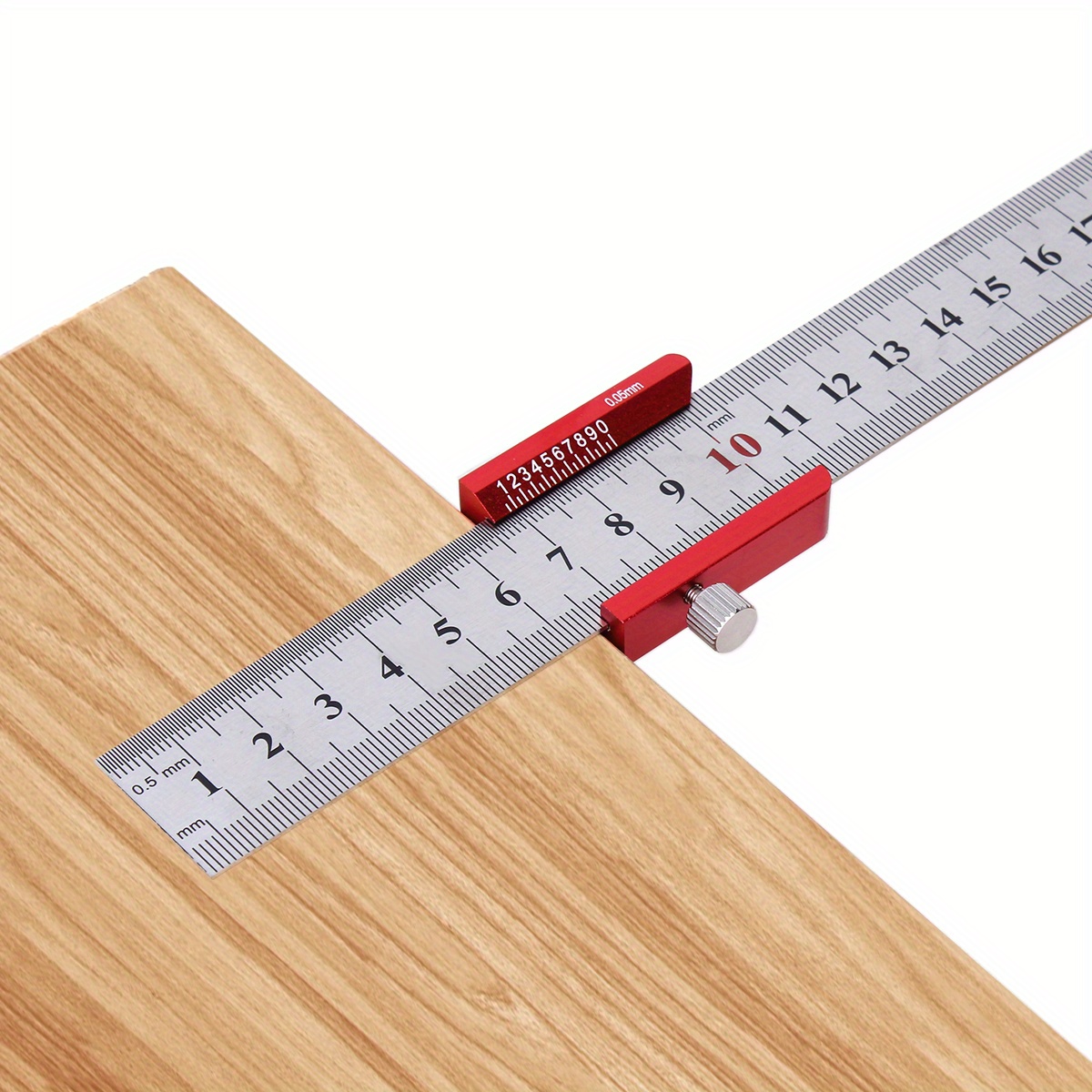 Aluminum Ruler Stop Fence 4-Piece Aluminum Ruler Positioning Blocks ...