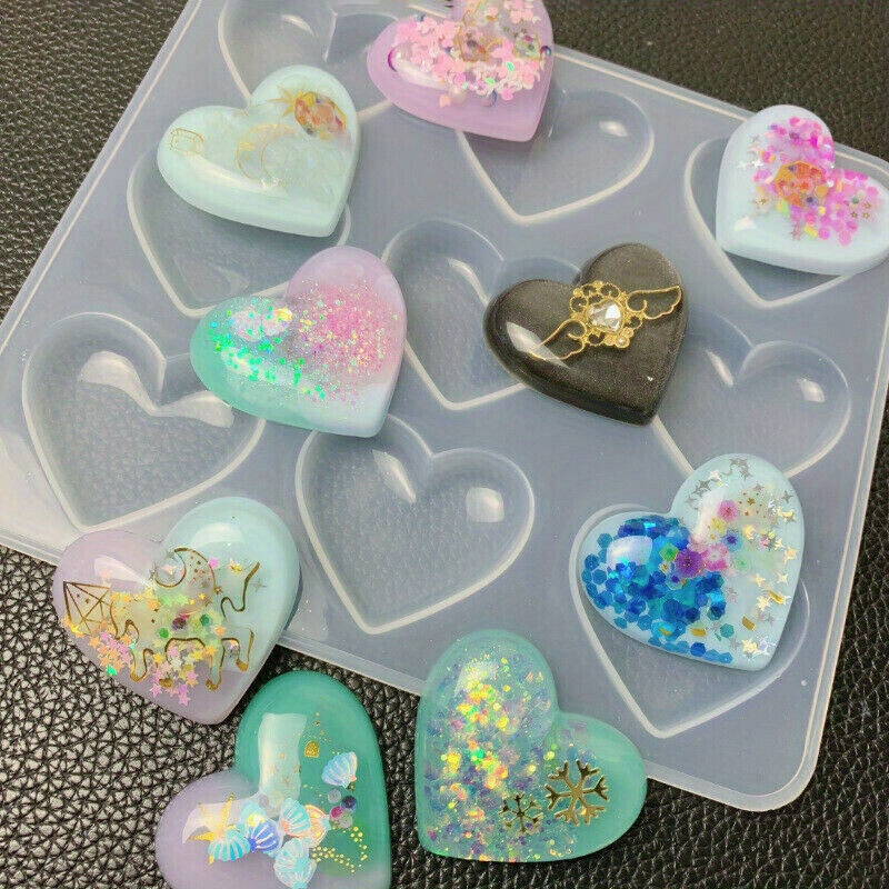 Small Hearts Silicone Mold (56 Cavity)