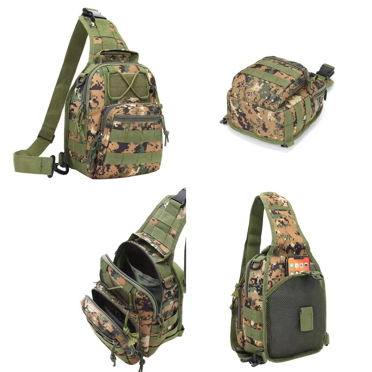 Outdoor Chest Bag Men's Casual Shoulder Cycling Backpack Temu