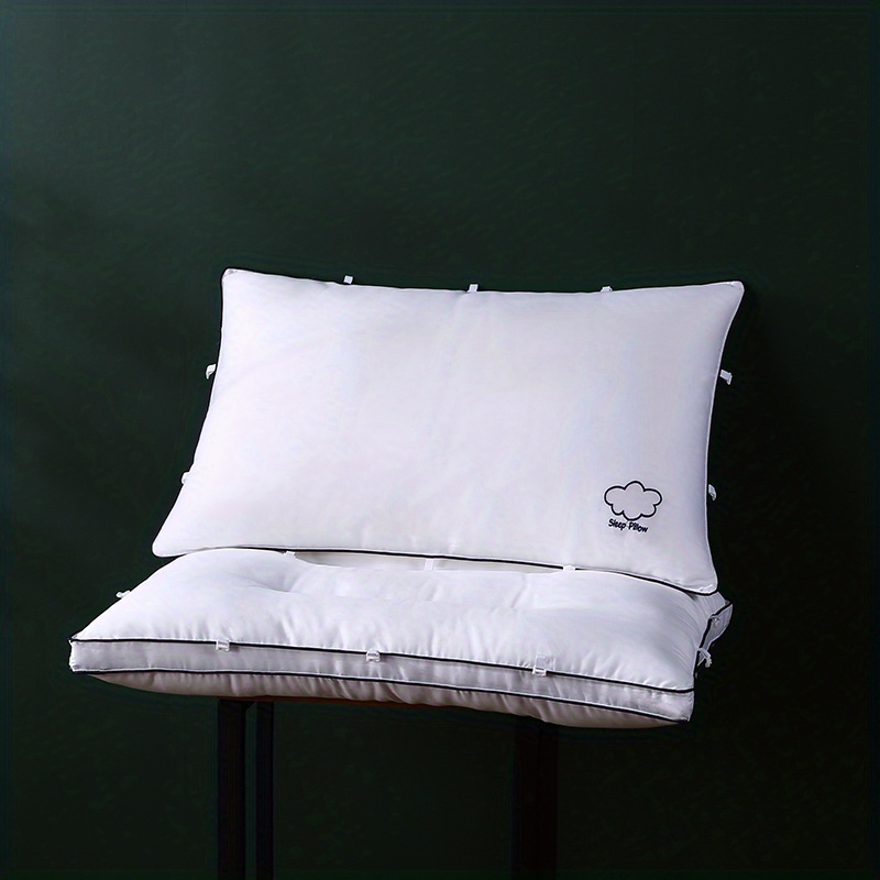 Soft Long Pillows For Sleeping Fluffy Fiber Filled - Temu