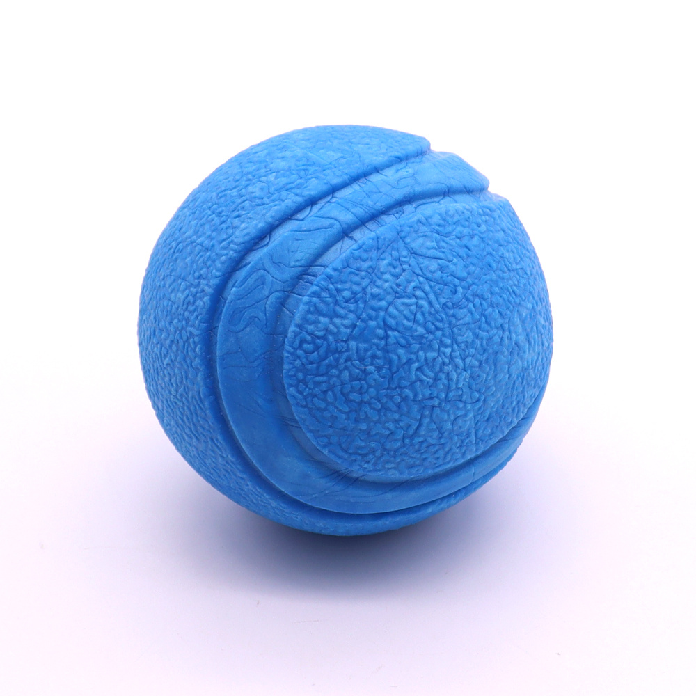 Dog Toy Chew-resistant Solid Ball Rubber Elastic Ball For Teeth Grinding Pet Toys Training Dog Supplies Wholesale