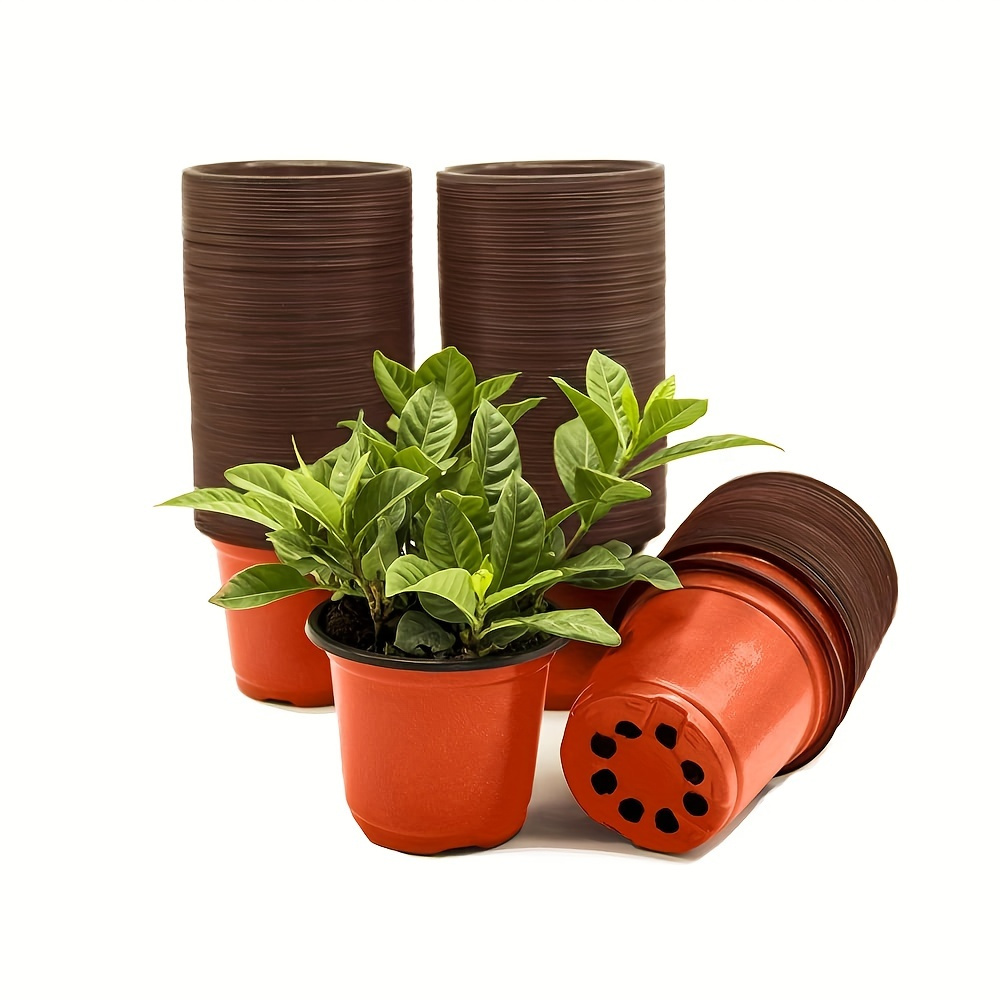 DOITOOL 30 Pezzi Vasi di plastica per Piante per La Semina di 15 cm Vasi da  Fiori Contenitore per Piante da Vaso per Semi (Diametro 150mm) : :  Giardino e giardinaggio