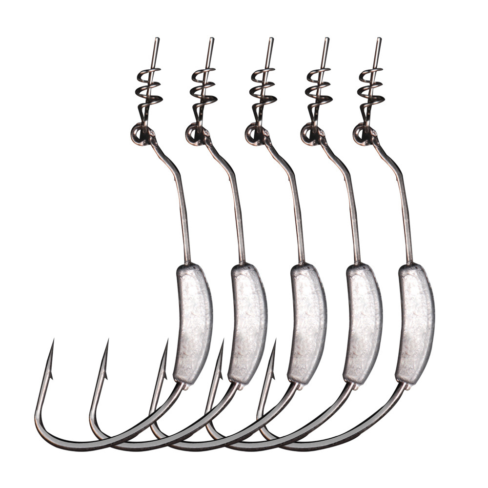 Fishing Circle Hooks Weighted Lead Alloy Steel Hooks - Temu New Zealand