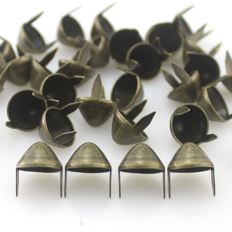 Uk76 Round Cone Rivets For Leather Carft Punk Spikes Nail - Temu