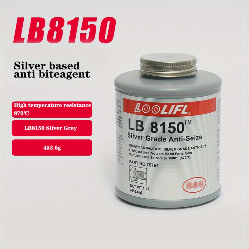 LB8150 Silver Anti seize Agent High Temp Resistant 5000