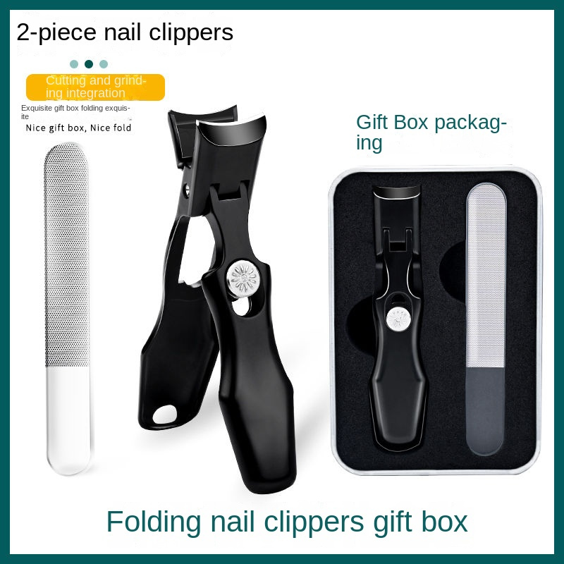 Mens Nail Clippers Nail Cutter With Long Handle For Thick Nails Extra Large  Toe Nail Clippers Stainless Steel Wide Opening No Splash Nail Clipper With  Catcher File - Sports & Outdoors 