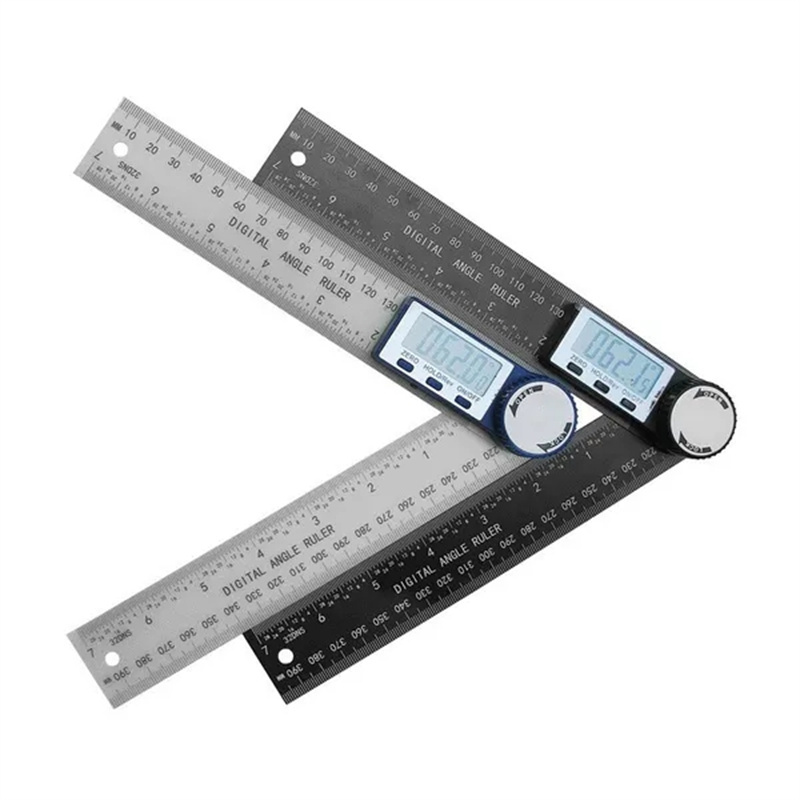 Lcd Digital Angle Finder Ruler, 200mm/7 Inch Angle Finder Gauge Protractor  Meter Inclinometer Goniometer Electronic Angle Measuring Tool For Woodworki