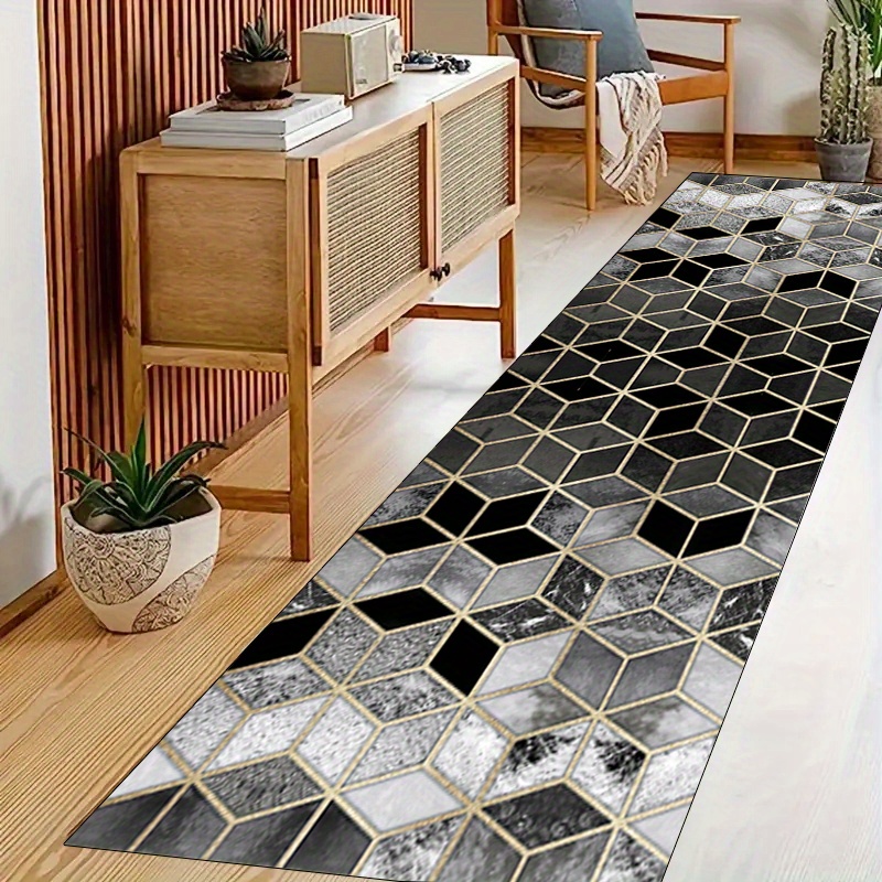  HLXX Alfombra de piedra de adoquines para cocina, alfombra  antideslizante para piso, alfombra para sala de estar, baño, alfombra de  cocina, pasillo A1 19.7 x 31.5 in : Hogar y Cocina