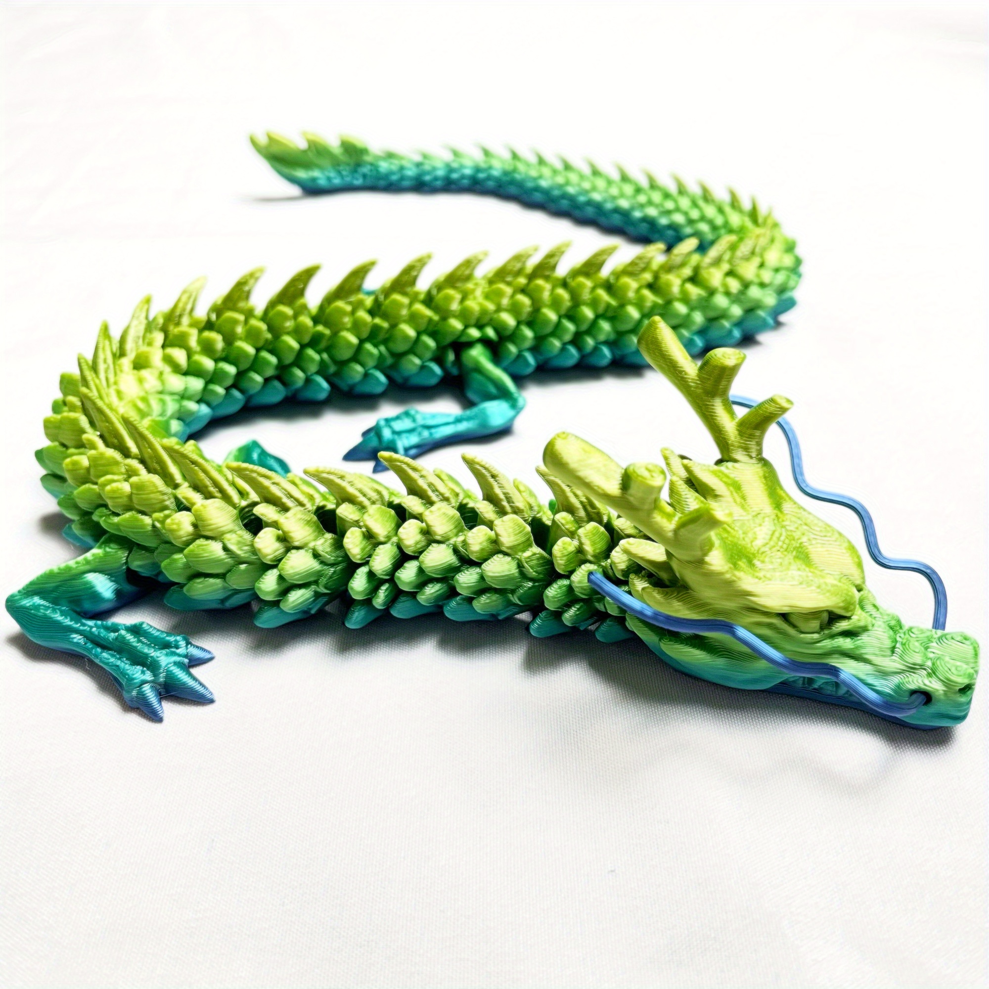 3D Printed Dragon Toys, Relief Anxiety Void Sea Dragon Figure with  Rotatable Joints, 3D Printed Articulated Dragon/ Dragon Action Figures  Gifts for