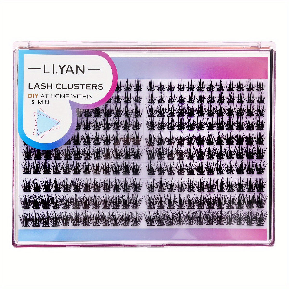 Image of Clustered Eyelashes, 240pcs, 10-16mm Mixed Eyelash Clusters, Suitable For , Gatherings, Parties, And Other Occasions. Eyelash Extension, Eyelash Extension, And False Eyelash Extension At Home