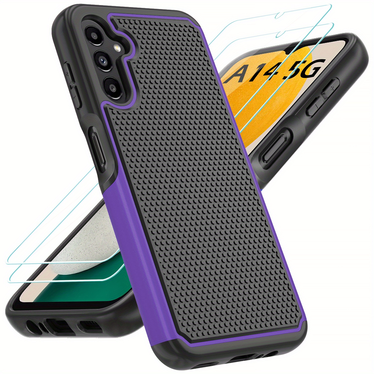 Case for Samsung Galaxy A54-5G Military Grade Hybrid Drop Proof Protection  Cover