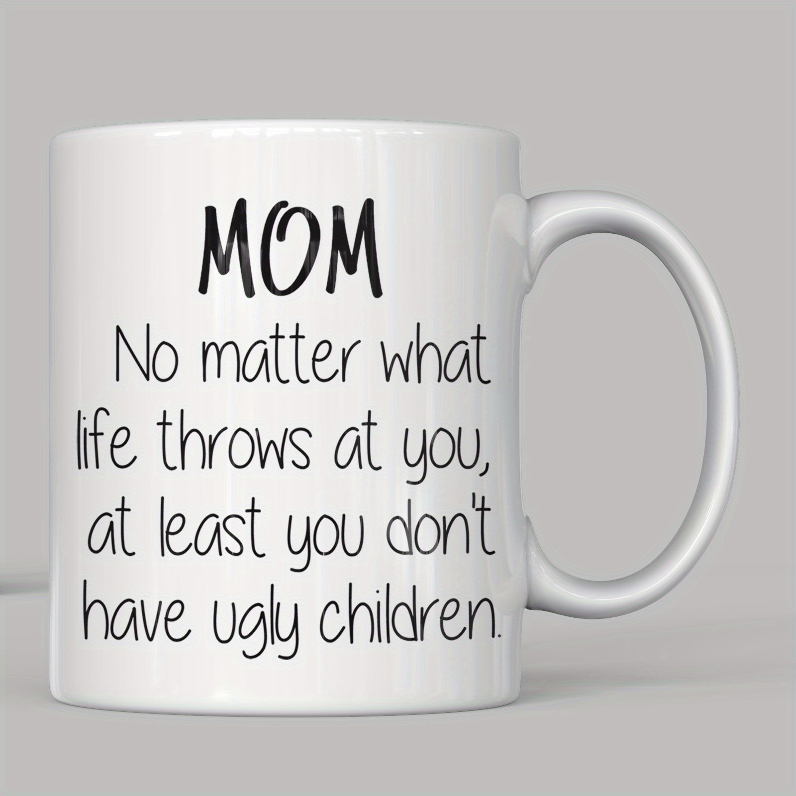 Funny Mothers Day Gift From Daughter Mom Always Awesome Mug 11oz 