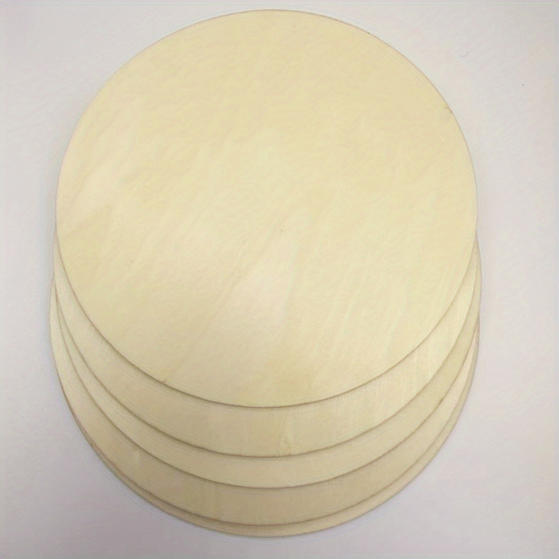Wooden Circles, 20 Pieces 12 inch Unfinished Round Wood Slices for Pyrography, Painting and Wedding Decorations