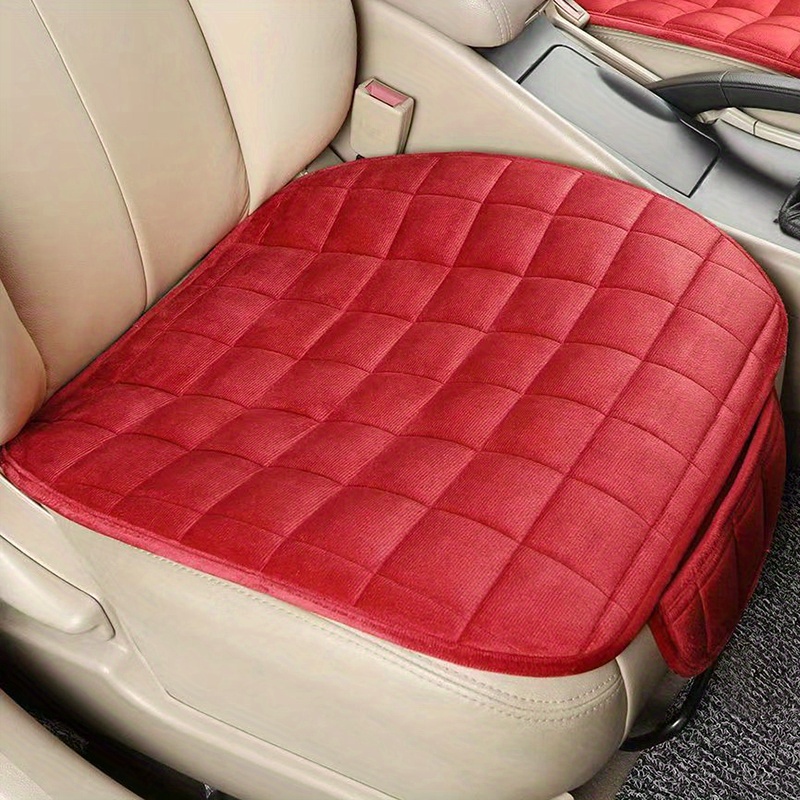 Car Seat Cushion Chair Cushion Auto Seat Cushion for Full Back and Seat,  Velour Seat Car Cushion Front Chair Pad, Seat Cushion for Car Seat Driver 1