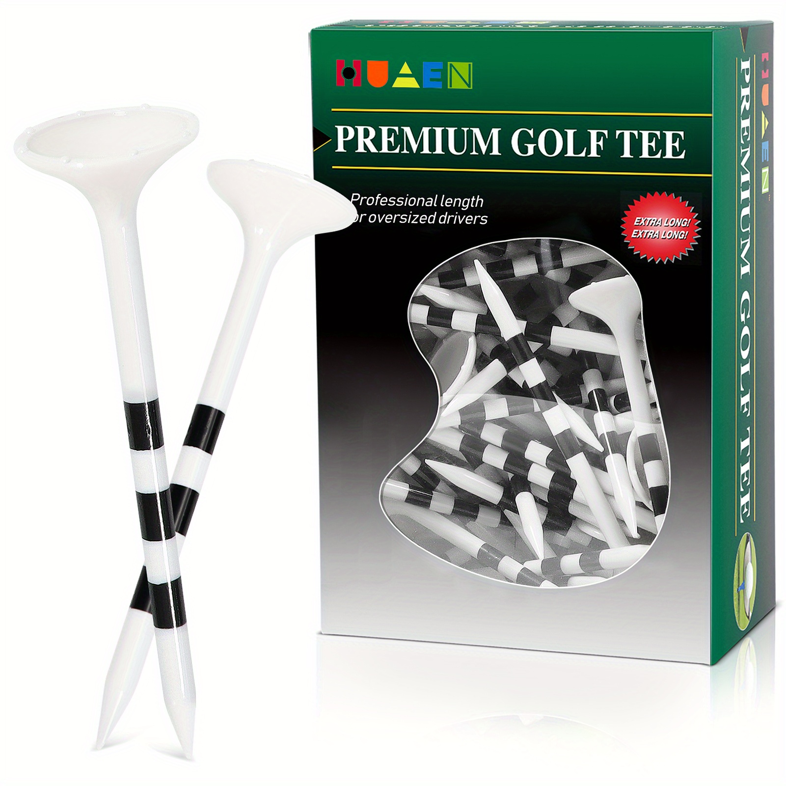 Unbreakable Plastic Golf Tees 3 Big Cup Reducings Friction Temu