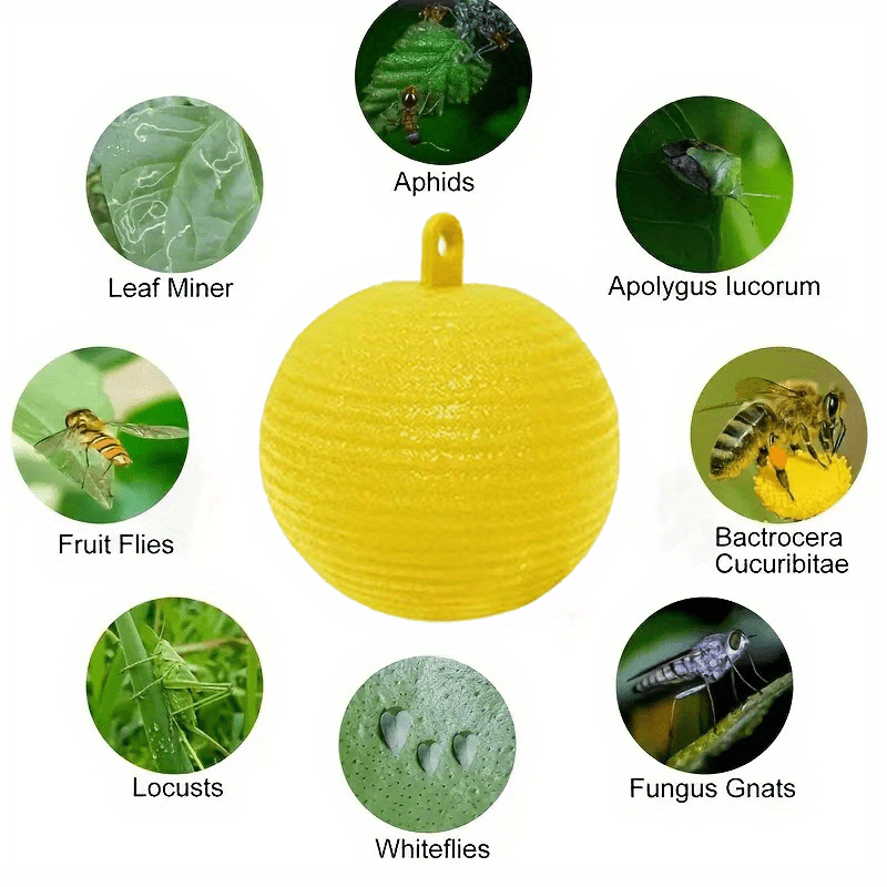 Sticky Insect Ball Fly Trap Mosquito Wasp Flying Insect Catching