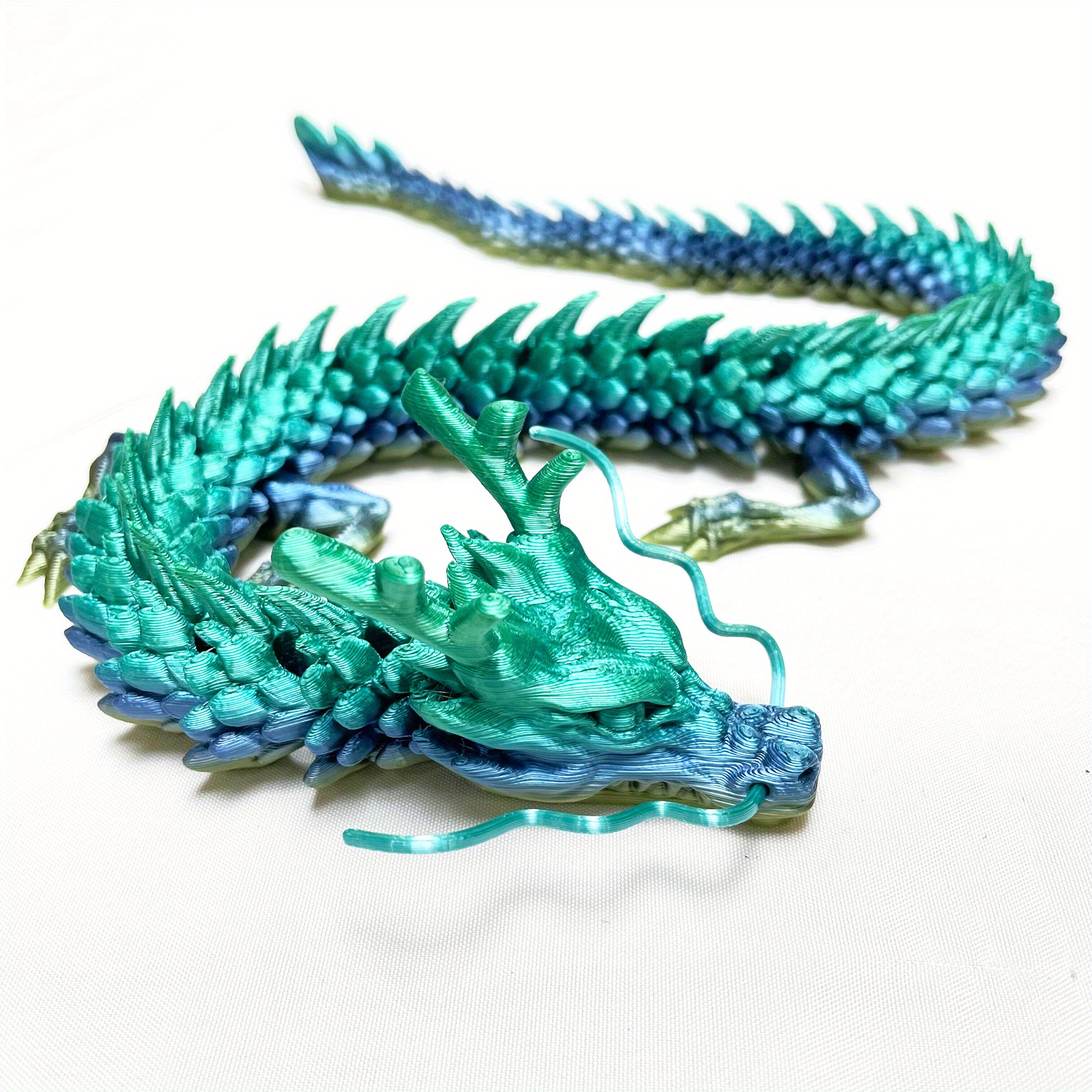 3D Printed Dragon Toys, Relief Anxiety Void Sea Dragon Figure with  Rotatable Joints, 3D Printed Articulated Dragon/ Dragon Action Figures  Gifts for