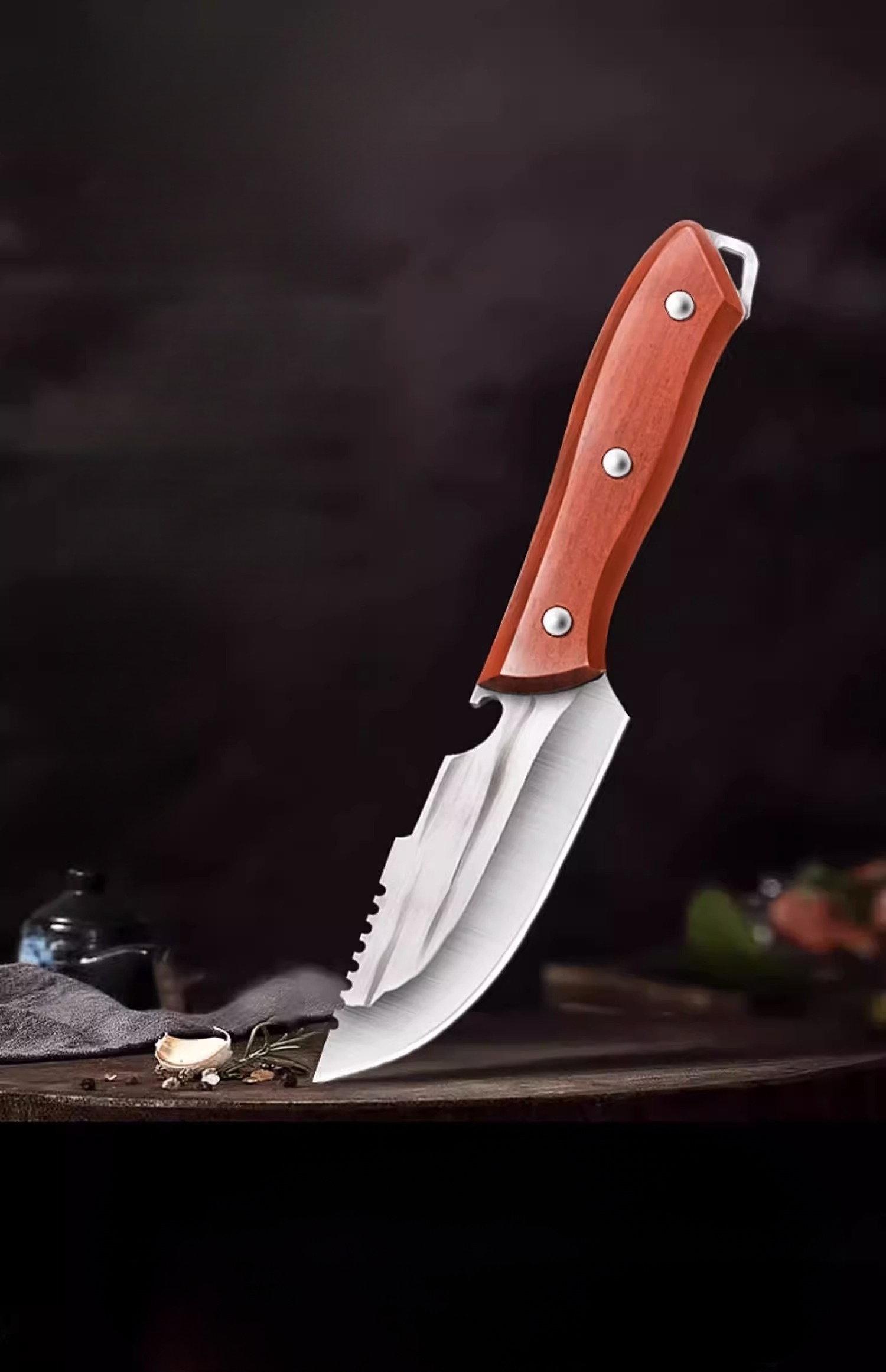 Outdoor Kitchen Knife Stainless Steel Wayfinder Knife - Temu