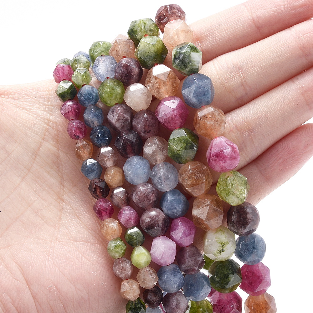 natural stone beads     spacer beads for jewelry making bracelet necklace accessories 6 8 10mm details 0