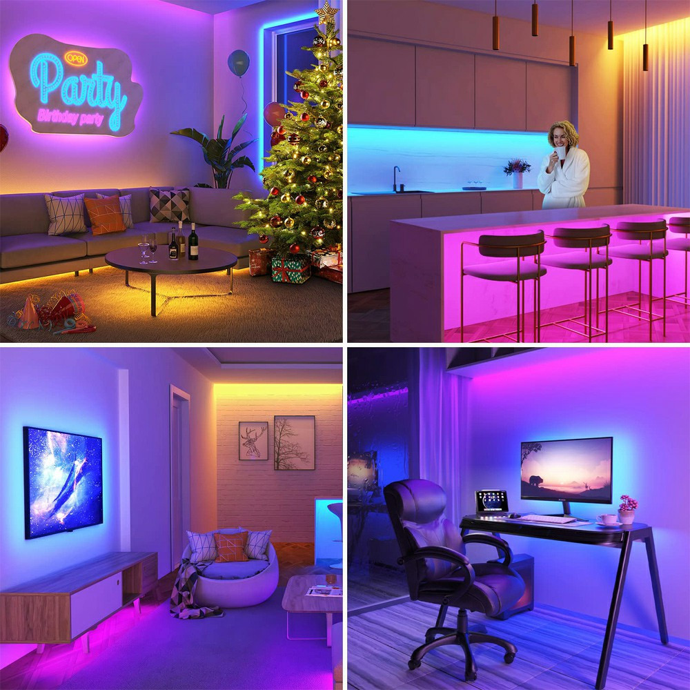 Transform Your Home With 5050 Rgb Led Lights - Music Sync Color ...