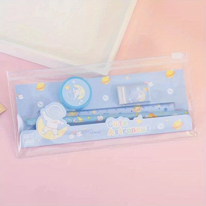 Cinnamoroll Clear Pouch Stationery Set