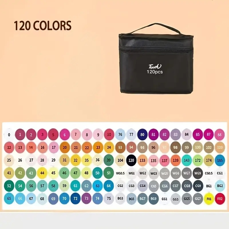 Rotuladores artísticos de colores de 12 UDS 262 Uds. juego - Temu