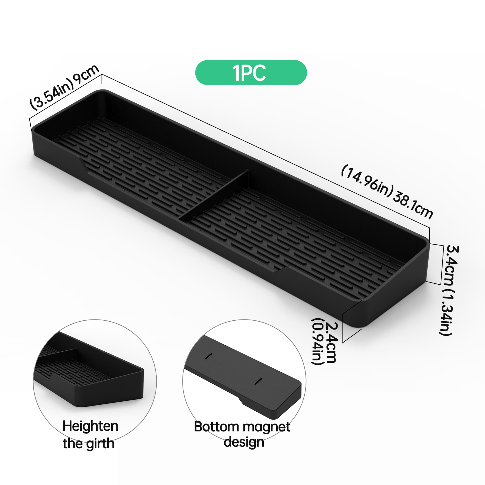 1 Mensola Per Piano Di Cottura, Mensola Magnetica Sopra Il Forno A Piano,  Porta Spezie In Silicone Per Piano Cottura, Organizzatore Di Cucina Sopra  Il Forno, Gadget Da Cucina Per Piano Cottura