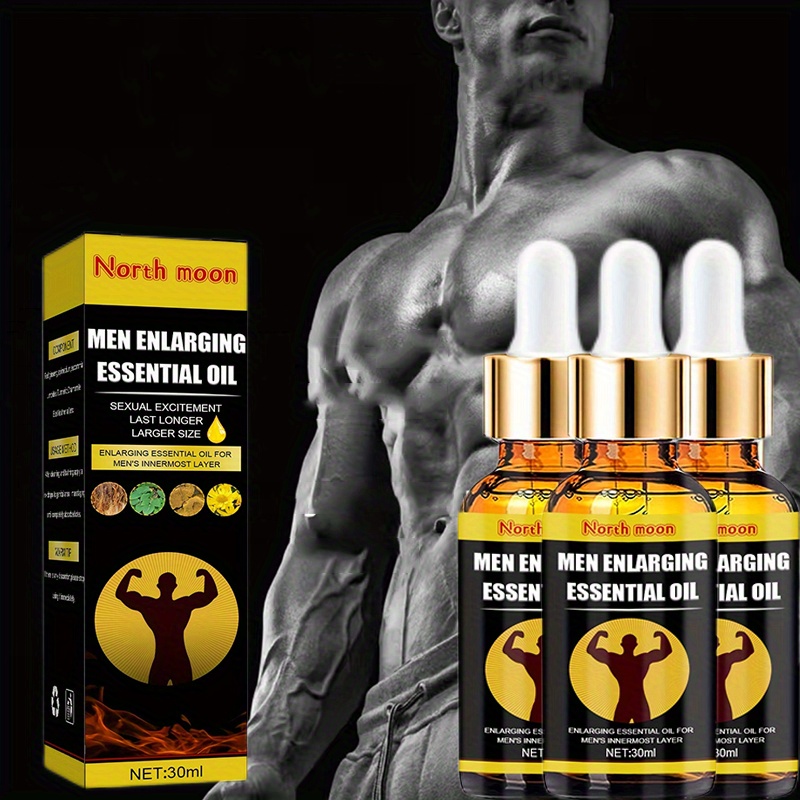 1pc South Moon Men's Essential Oil Private Parts Massage