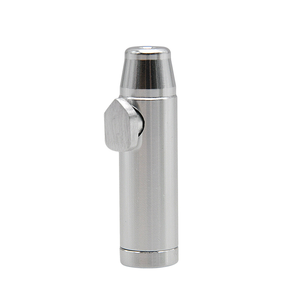 Paquete de 4 dispensadores portátiles de tubo de bala para esnifar con  pajitas para esnifar Min Snuff, su exquisito diseño es la mejor opción para  el regalo perfecto para familiares, amigos o