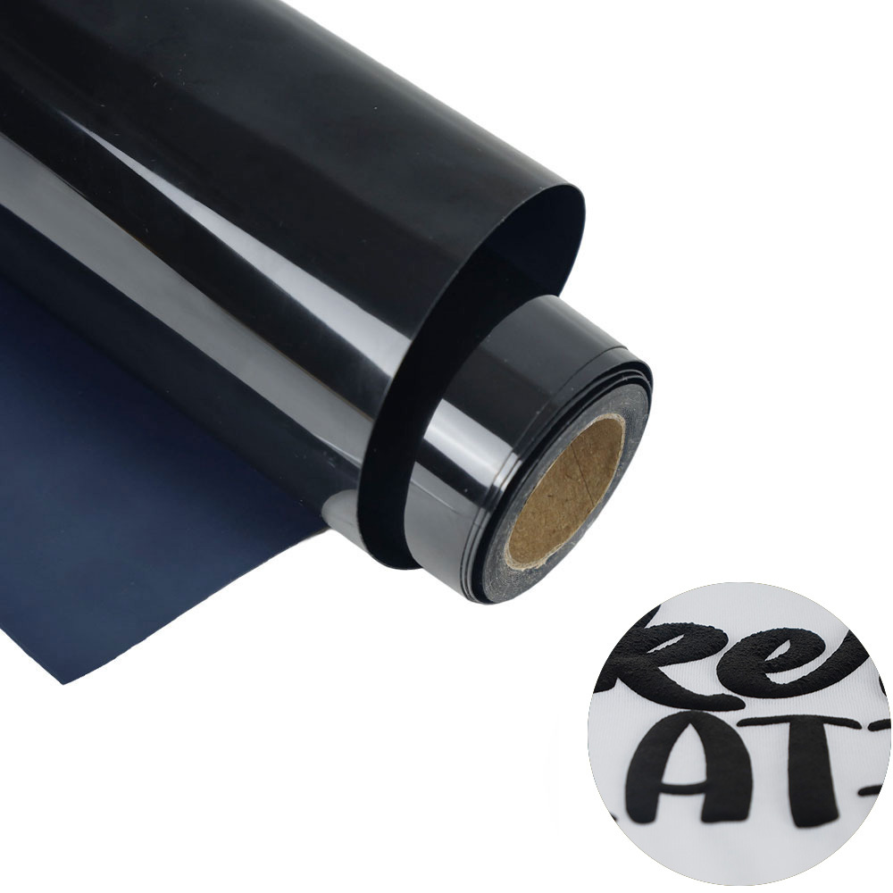 Black PARART 3D Puff Heat Transfer Vinyl (HTV)