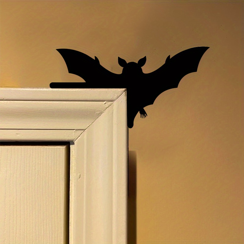 Acrylic Halloween Door Corner Sign Decoration Black Door Temu