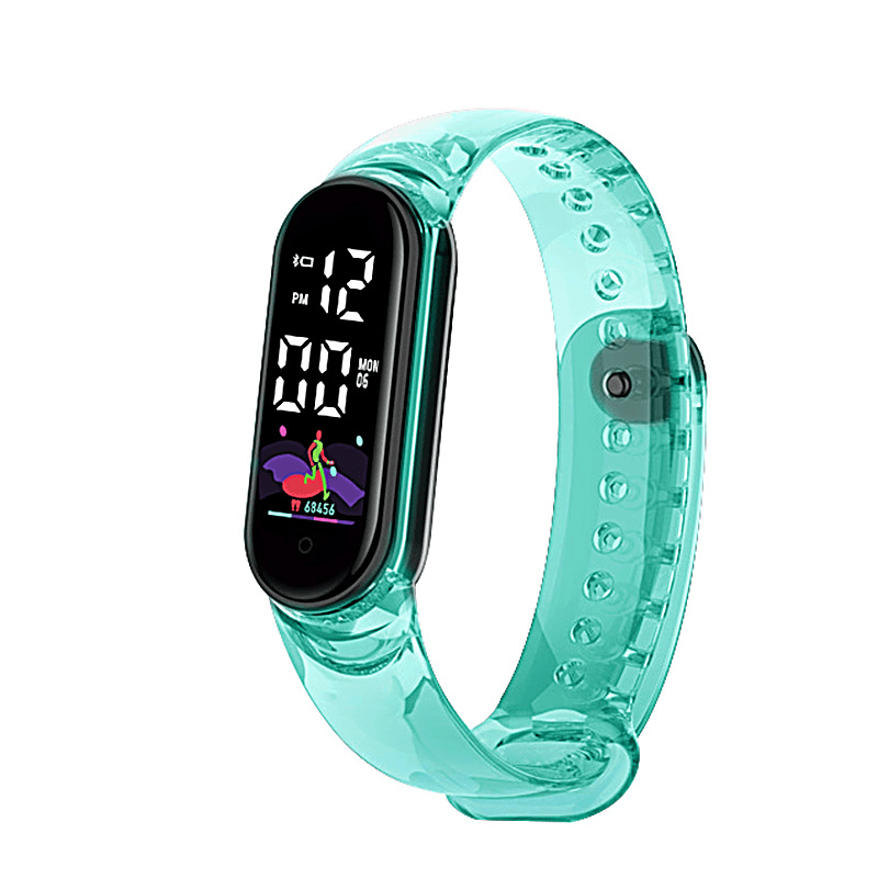 Caliente! Relojes deportivos a la moda para Mujer, Reloj Digital de  gelatina, resistente al agua hasta 50m, para natación y buceo - AliExpress