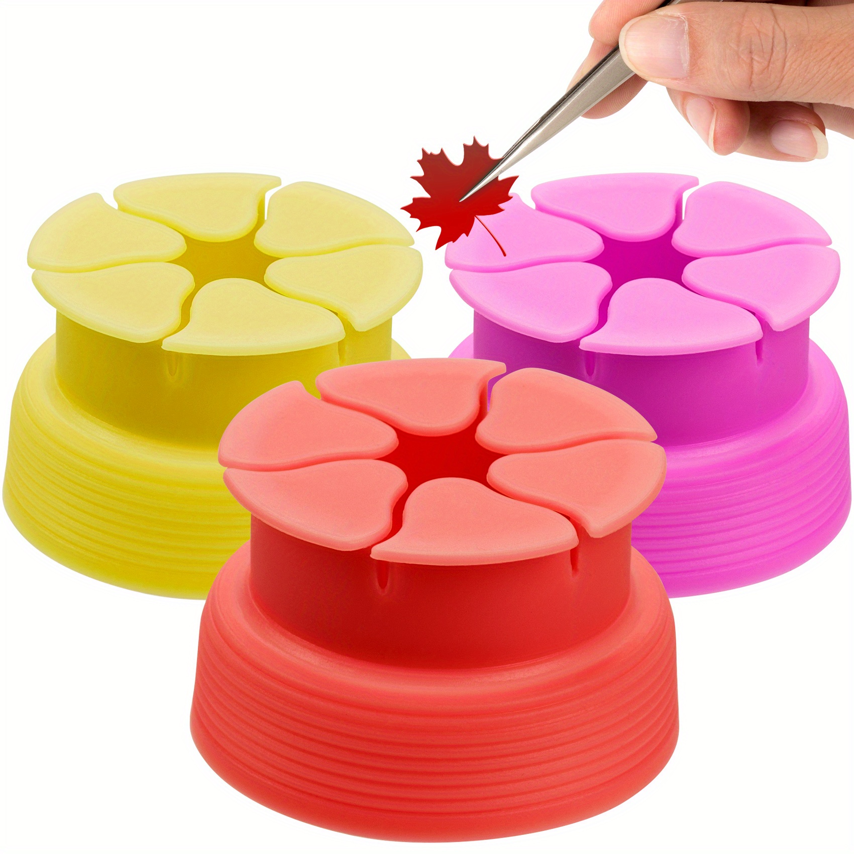 Suctioned Vinyl Weeding Scrap Collector, Silicone Suction Cups For Vinyl  Disposing, Craft Weeding Tools Holder Set Kit