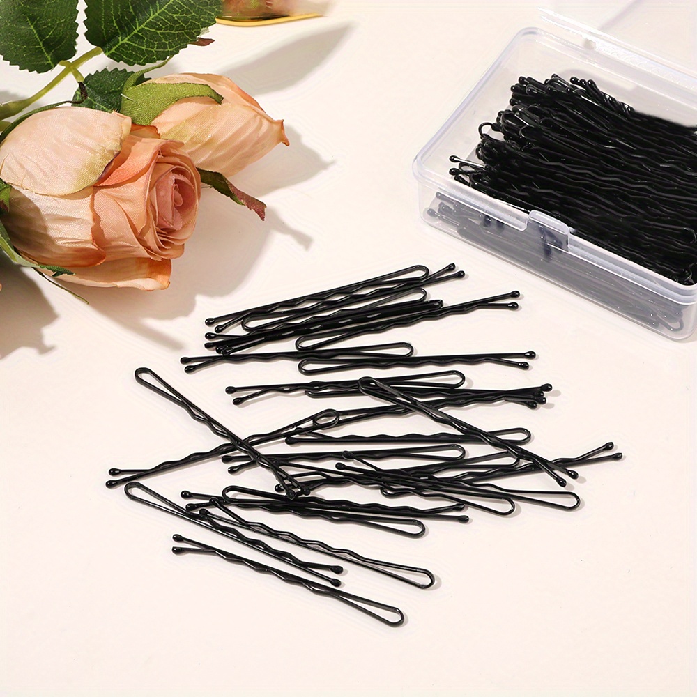 Cheap 50pcs Black Hairpins For Women Hair Clip Lady Bobby Pins Invisible  Wave Hairgrip Barrette Hairclip Hair Clips Accessories | Joom