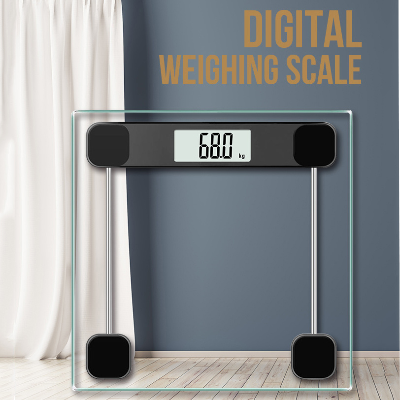 BEAUTURAL Digital Scale for Body Weight, Precision Bathroom Weighing