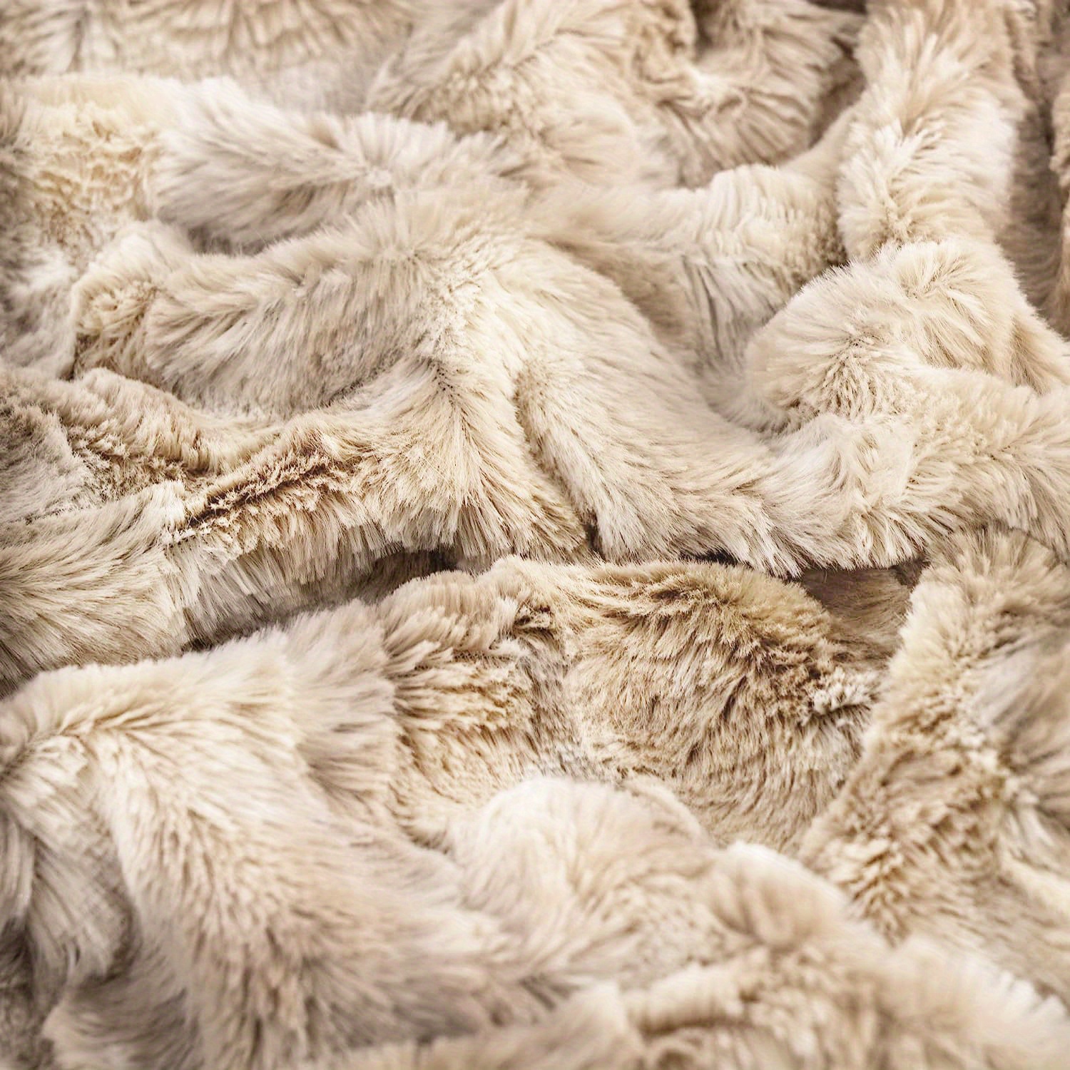 MINKUROW Plaid Decke 110x145cm Doppelseitige Fleece Plüschdecke
