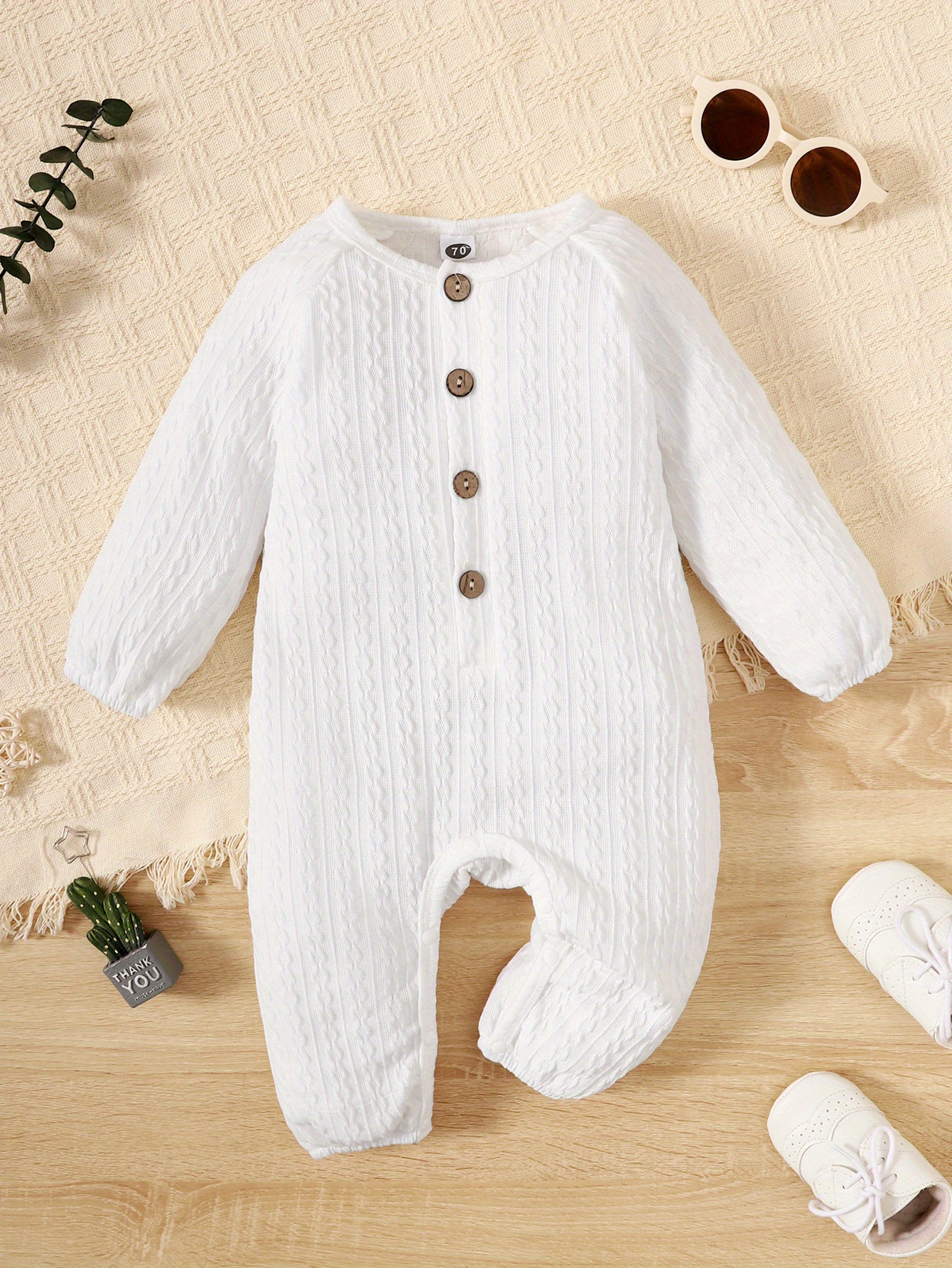 Cable knit onesie outlet baby