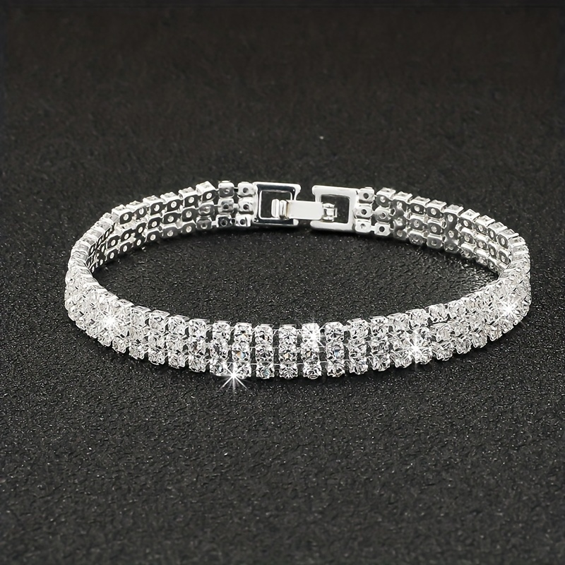 Image of Fashion Trendy Jewelry Luxurious Synthetic Zirconia Women's Date Jewelry Gift