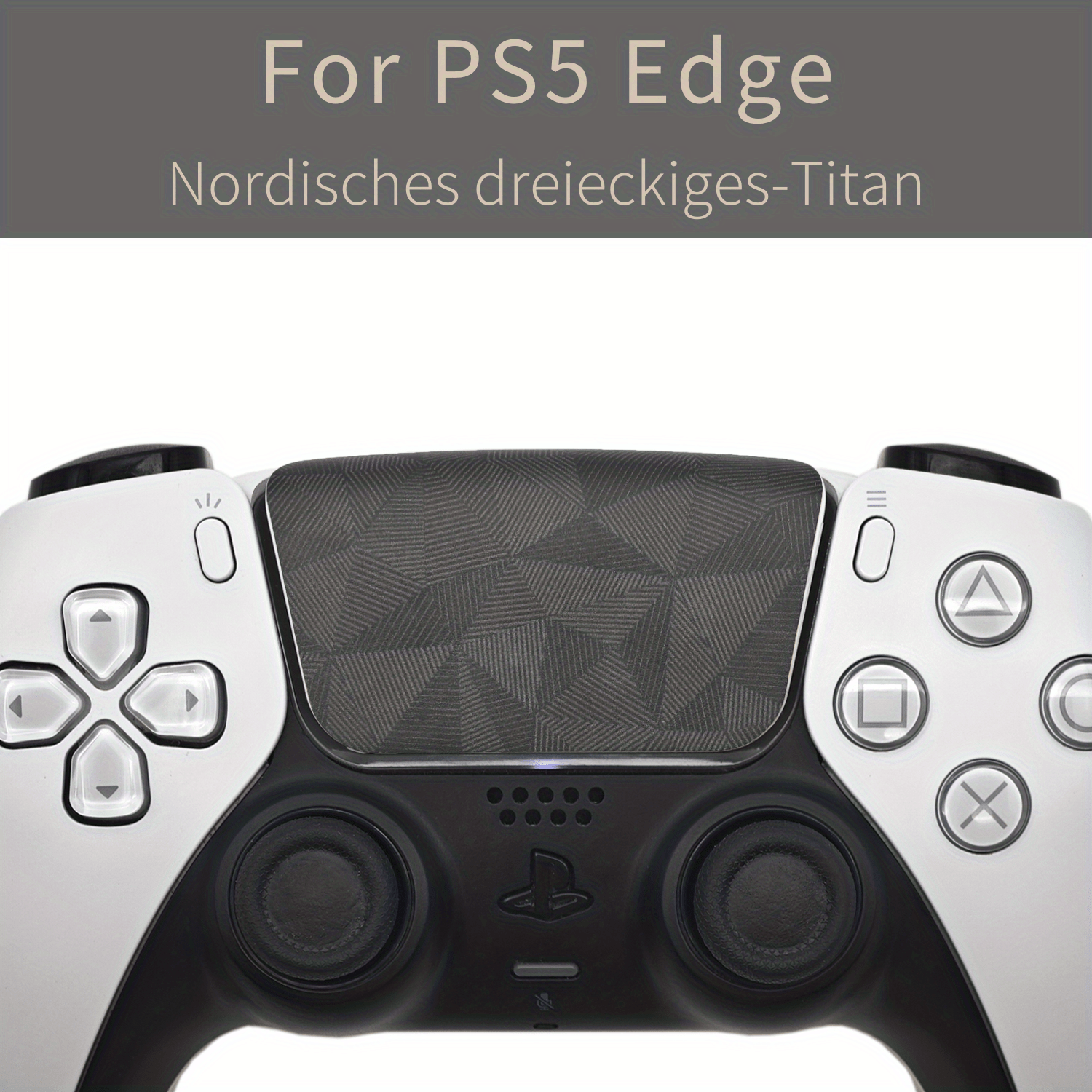 Skin Compatible with Dualsense Edge - TouchProtect Cover to Protect, Add  Style, & Enhance Your PS5 Dualsense Controller's Trackpad with Texture!