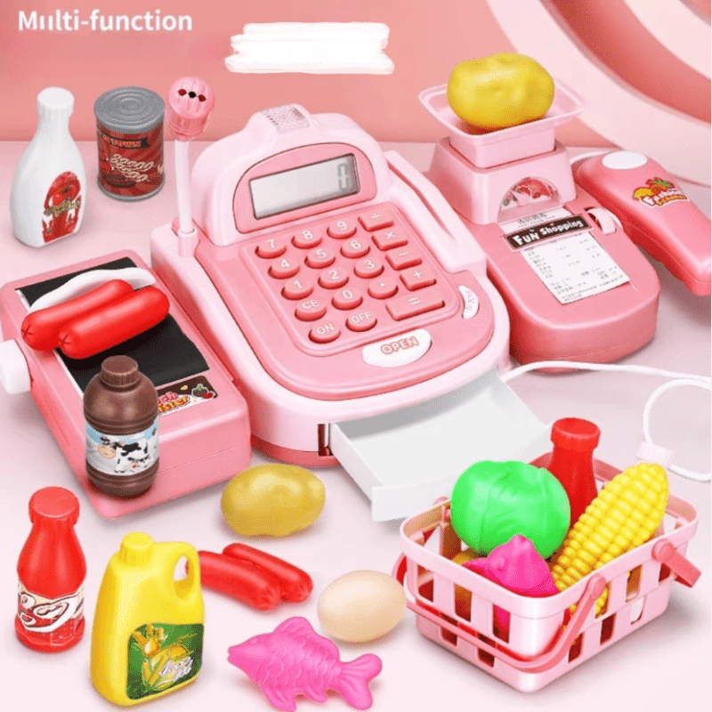 Children Toy Grocery Shopping Play House Kids Toys Girls Gift