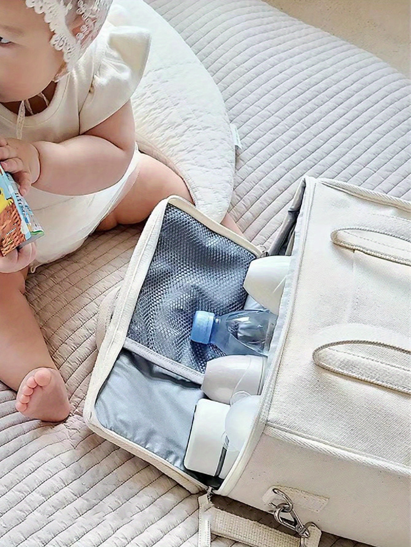 Cute Cartoon Insulated Diaper Bag Portable Stroller Mommy Temu