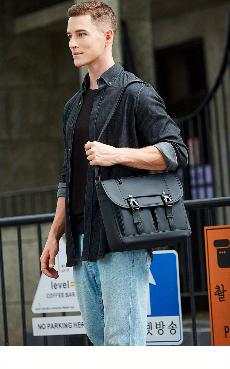 Men's New Chest Bag, Fashion Trend Crossbody Bag Large Capacity Shoulder  Bag - Temu