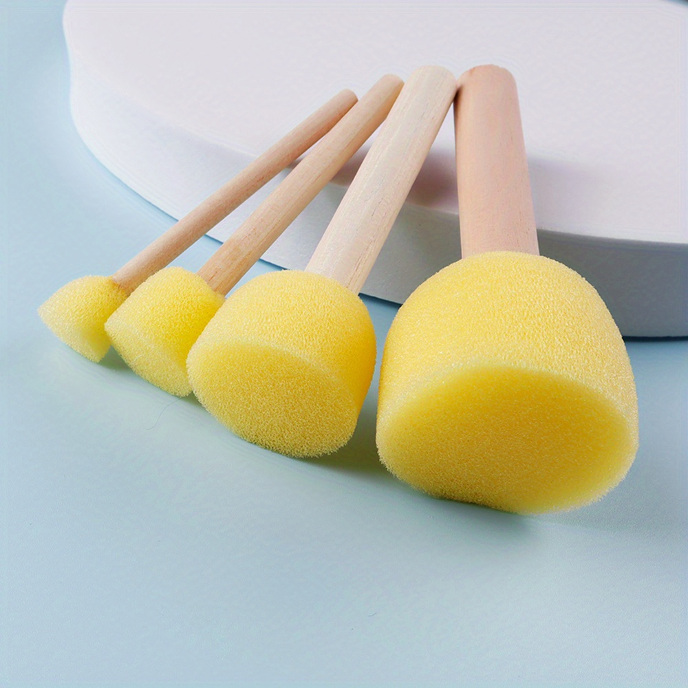 Artist Painting Sponges Yellow Dabber Rounded Sponge For Artists