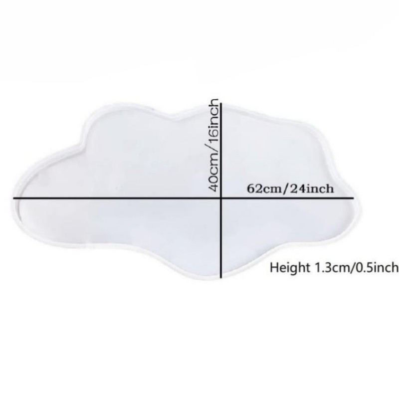 E-shop Große Harz Tischform 24 Zoll Epoxid Tischform, Silikon Harz Tablettformen für Tisch, Charcuterie Boards, Couchtisch, Schreibtischplatte,