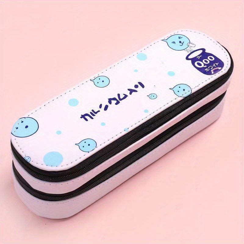 A Large capacity Double layer Pencil Case Pencil Case - Temu