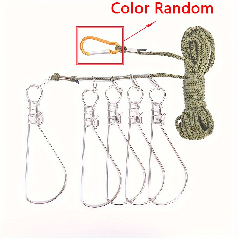 Fishing Lock Buckle Stringer For Fishing Made With Stainless Steel