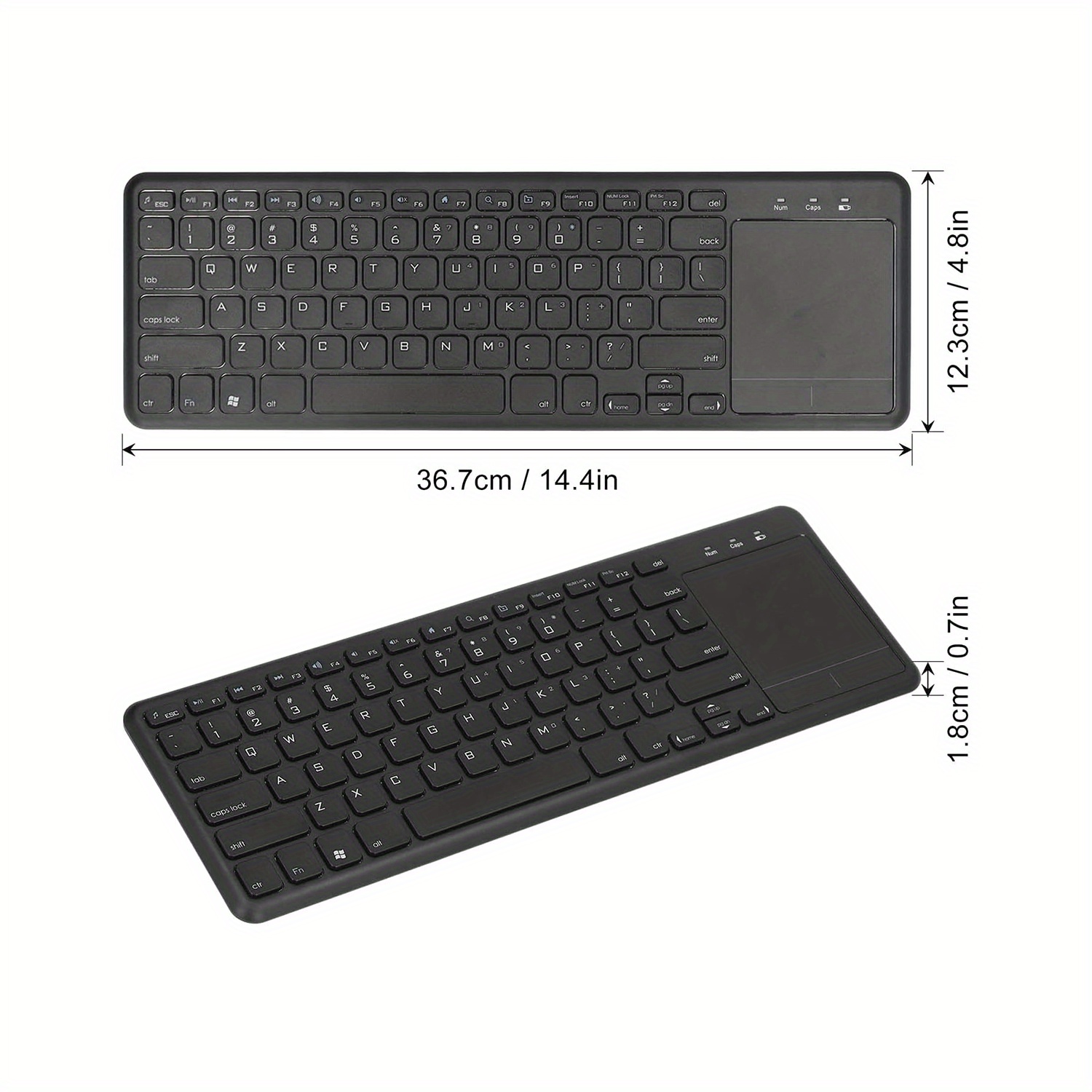 Wireless Keyboard 78 Keys Portable Computer Keyboard Temu Australia
