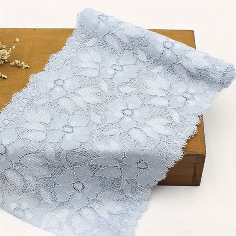 Mandala Crafts Elastic Lace Ribbon – Lace Fabric Elastic Lace Floral S –  MudraCrafts