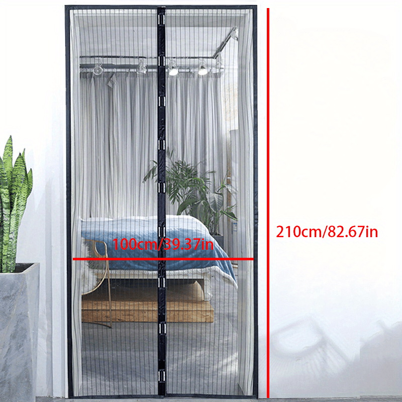 1 Stück Anti-mücken-vorhang, Magnetischer Vorhang, Tür-vorhang-trennwand,  Hängender Vorhang, 90 X 220 Cm Streifen, Schauen Sie Sich Jetzt Die  Heutigen Angebote An