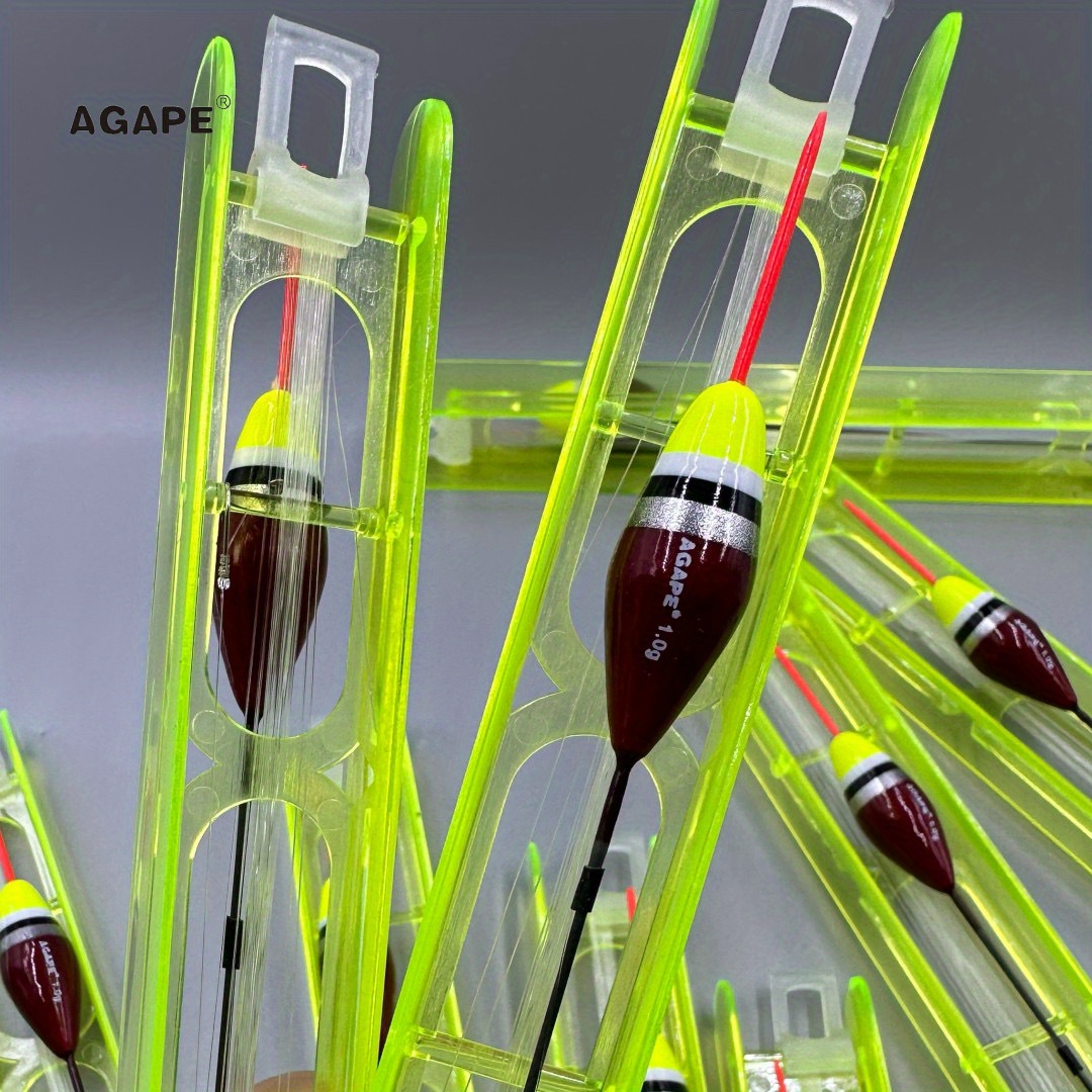 Agape Fishing Floats Set Paulownia Wood Winder Float Bobber Temu
